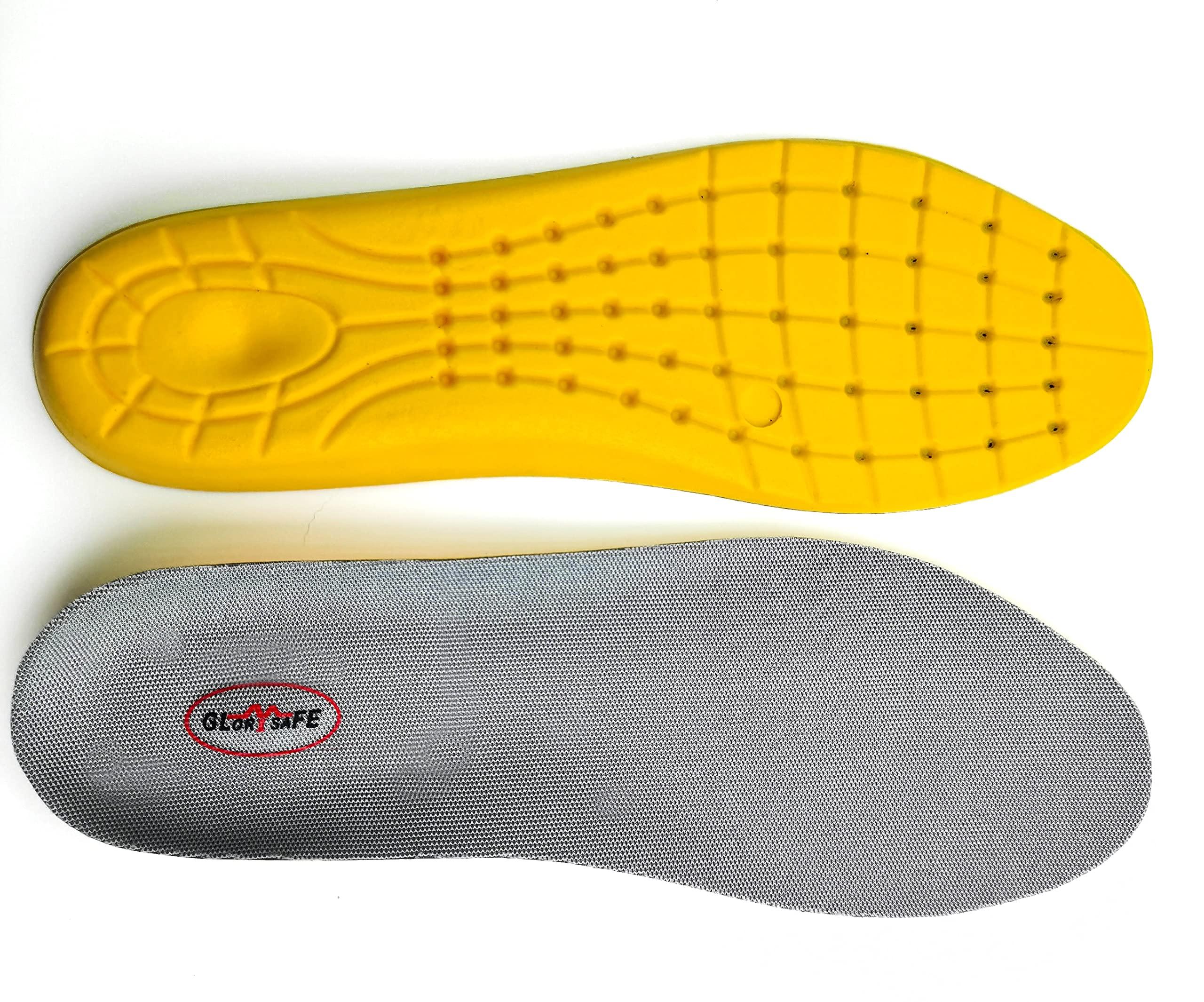 glorysafe Shoe Insoles, Memory Foam Insoles, Providing Excellent Shock Absorption and Cushioning for Feet Relief, Comfortable Insoles for Men and Women for Everyday Use, M [US M: 6-9/W: 7-11]