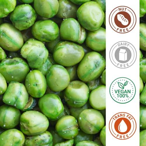 It\'s Delish Roasted Salted Green Peas Snack - by It\'s Delish, 2 lbs Bulk Bag | Dried Pea with Salt Crunchy & Healthy Snacks | Vegan, Kosher