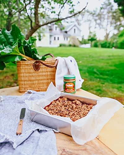 Teddie Teddie All Natural Peanut Butter, Smooth, Gluten Free & Vegan, 16 Ounce Glass (Smooth, Pack of 1)