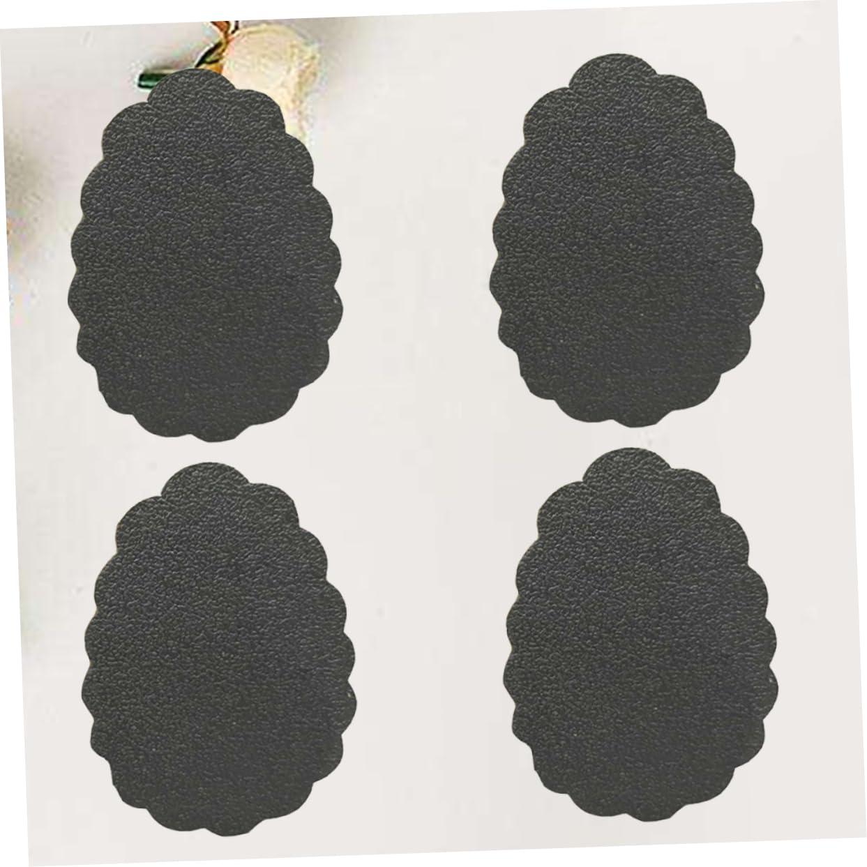 Healifty Healifty 4 Pack Women's Anti-Slip Sole Protectors Frosting Surface Half Shoe Pads for High Heels Easy Stick Remove Non-Slip Grip for Safety