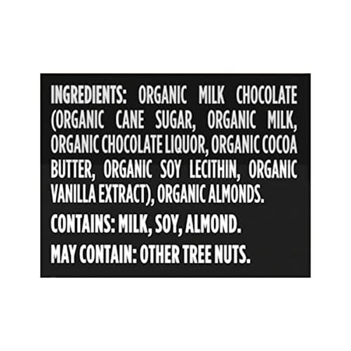 Green & Black's GREEN & BLACK’S Organic Almond Milk Chocolate Bar, 34% Cacao, 1 Bar (3.17 oz.)