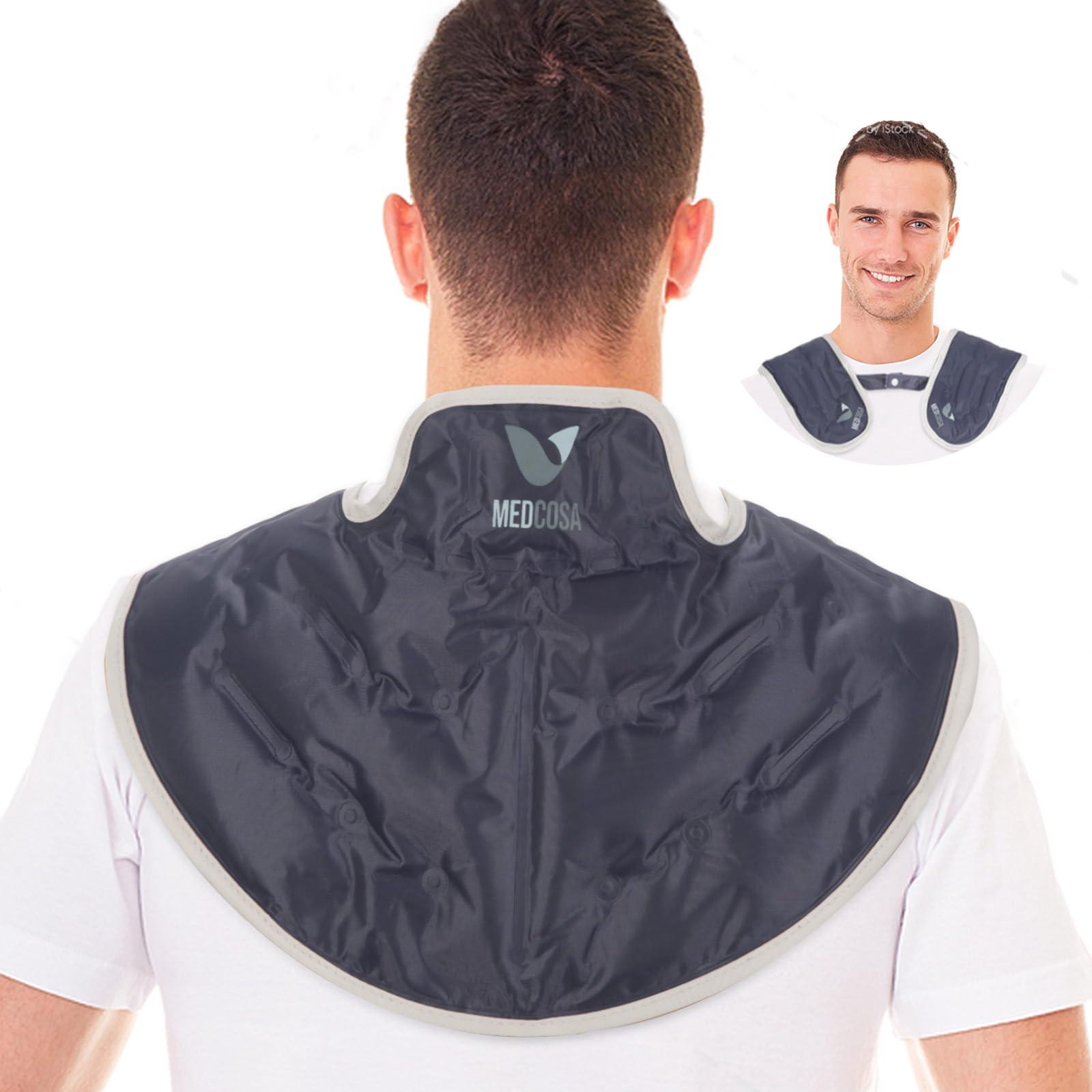 Medcosa Medcosa Large Neck and Shoulder Gel Ice Pack | Chill That Pain in The Neck | Neck & Shoulder Wrap Ideal for Post-Surgery, Reducing Muscle Pain & Aiding Injury Recovery