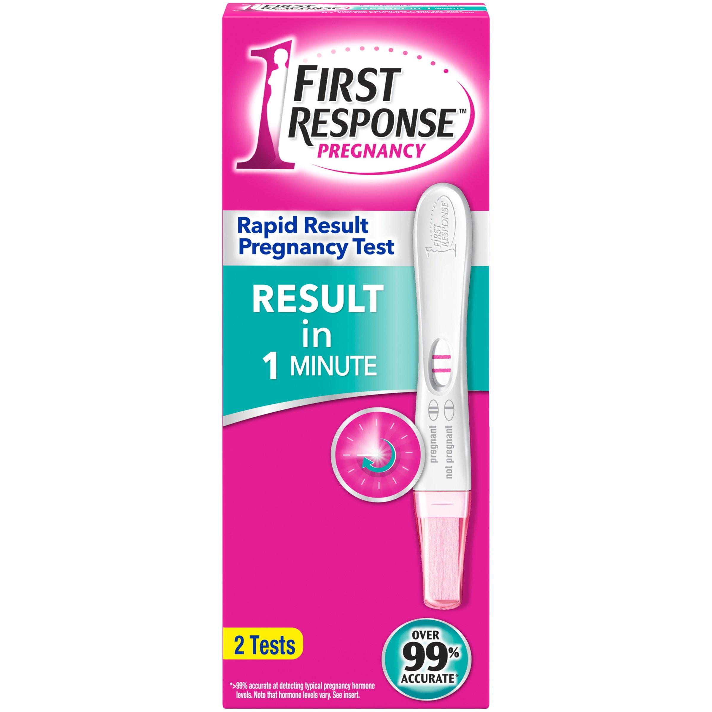 FIRST RESPONSE FIRST RESPONSE Rapid Results Test, 2 ct