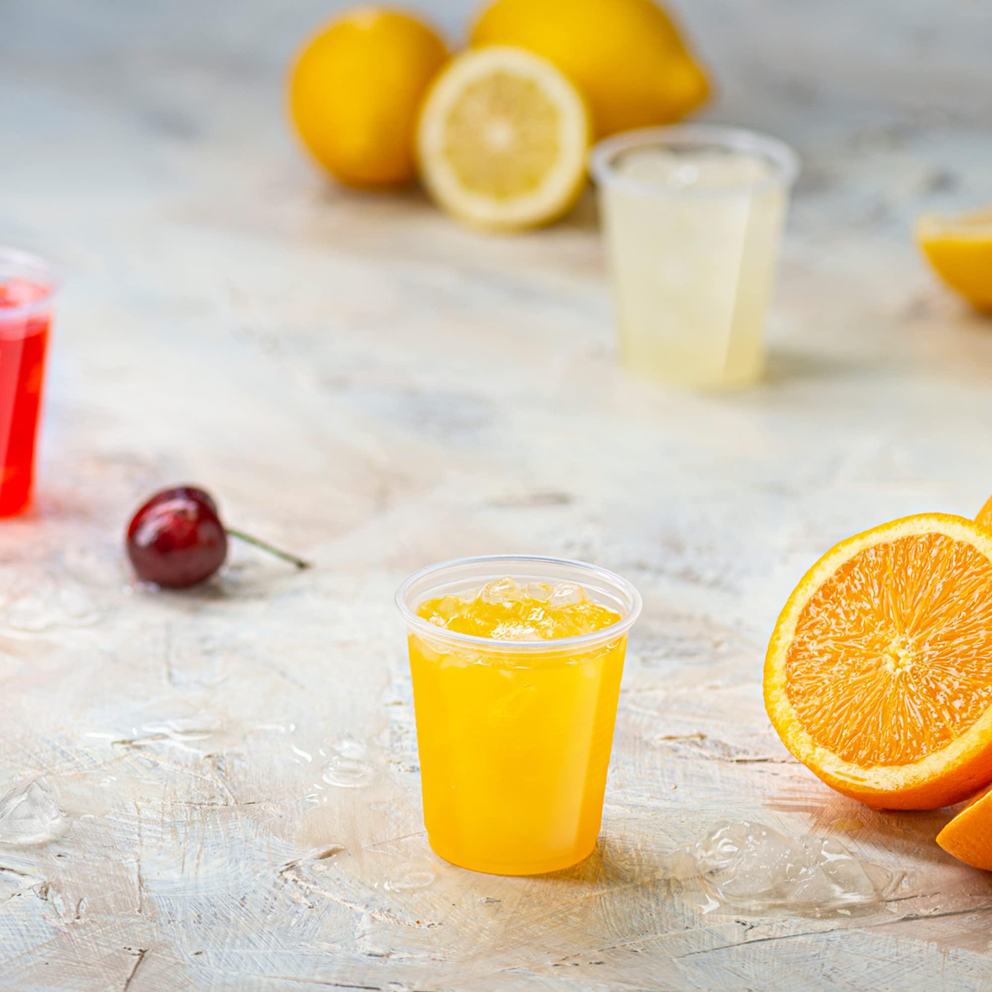 Comfy Package Comfy Package [3 oz. - 100 Count Clear Disposable Plastic Cups - Small Disposable Bathroom, Medicine Polypropylene, and Mouthwash Cups