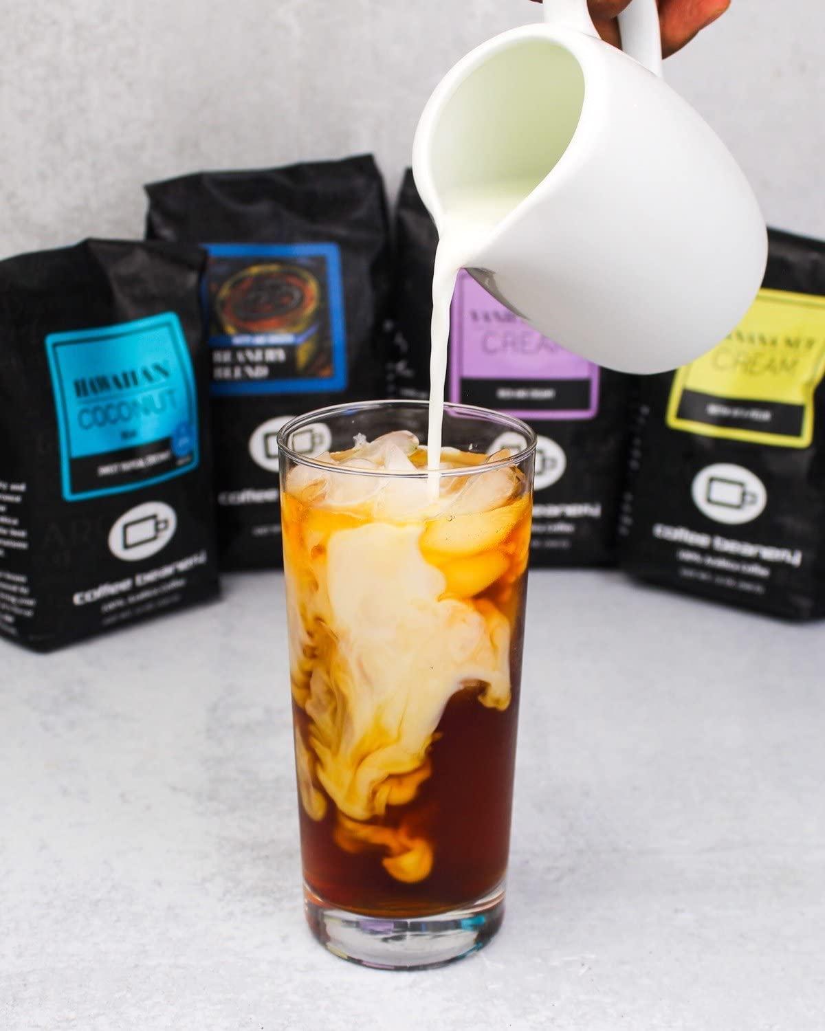 Coffee Beanery Vanilla Macadamia Nut Flavored Coffee, Specialty Arabica Coffee, Medium Roast, 3LB, Fine