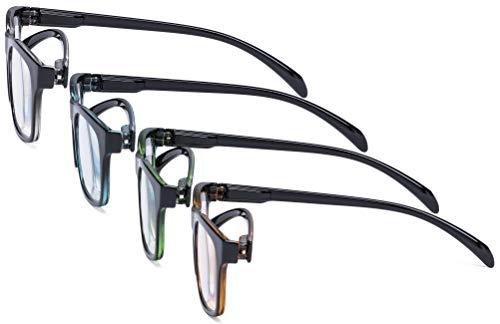 Eyekepper Eyekepper 4 Pack Reading Glasses - Pattern Design Readers for Women Men Reading +4.00
