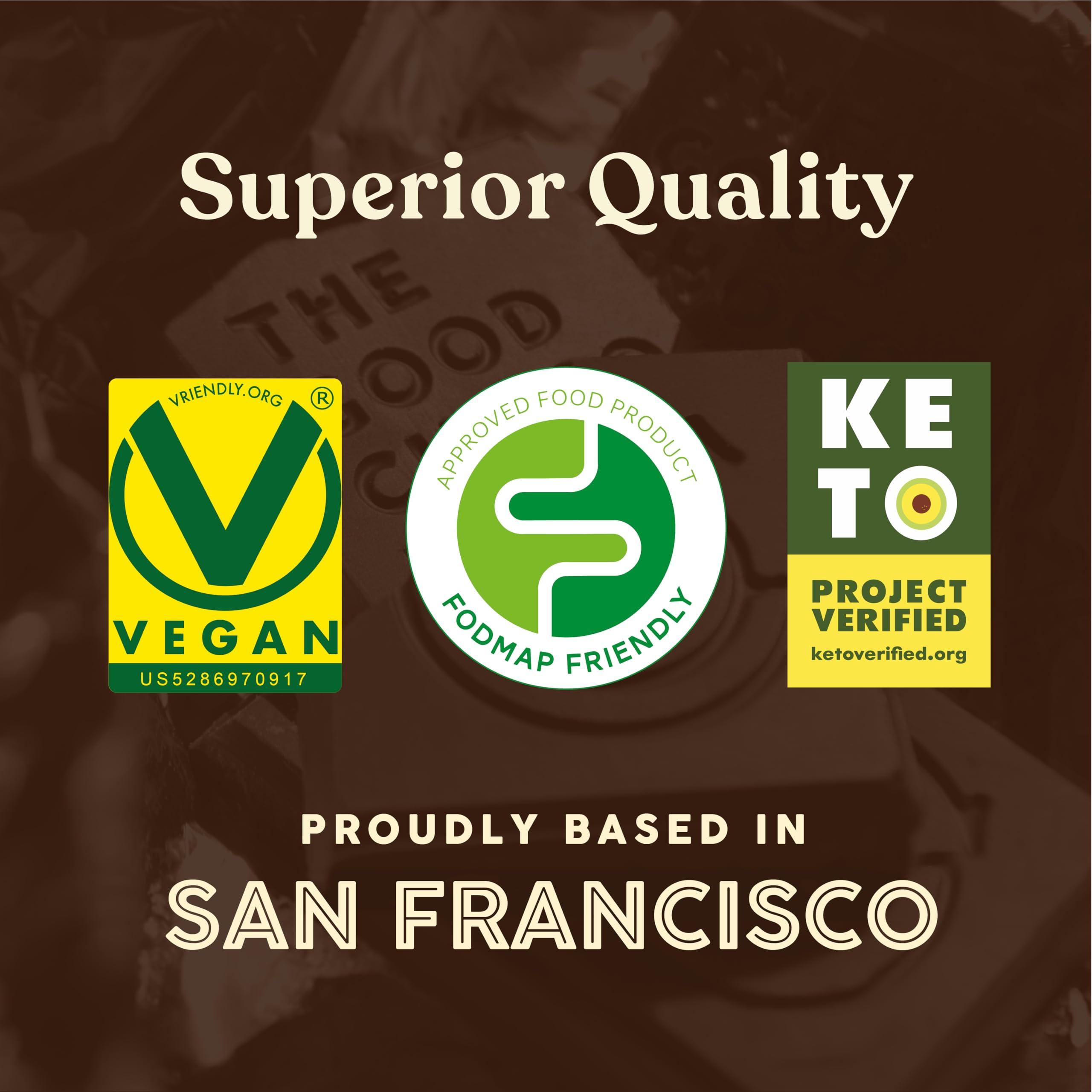 The Good Chocolate THE GOOD CHOCOLATE - Keto Dark Chocolate Coffee Bars with Zero Sugar & Lower Net Carb - Dark Chocolate Bar that Offers Lower Calorie Chocolate Candy - Keto Snack Low Carb All Natural Non-GMO (6 Bars)