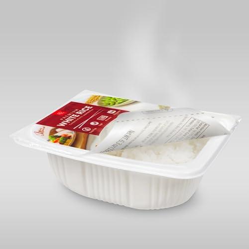 IRIS IRIS Instant White Sushi Rice (10 Pack), Premium Japanese Short Grain Sticky Rice, Microwave for 80 seconds (1.2 Minutes), Gluten Free Vegan, Grown Polished and Packed in Japan