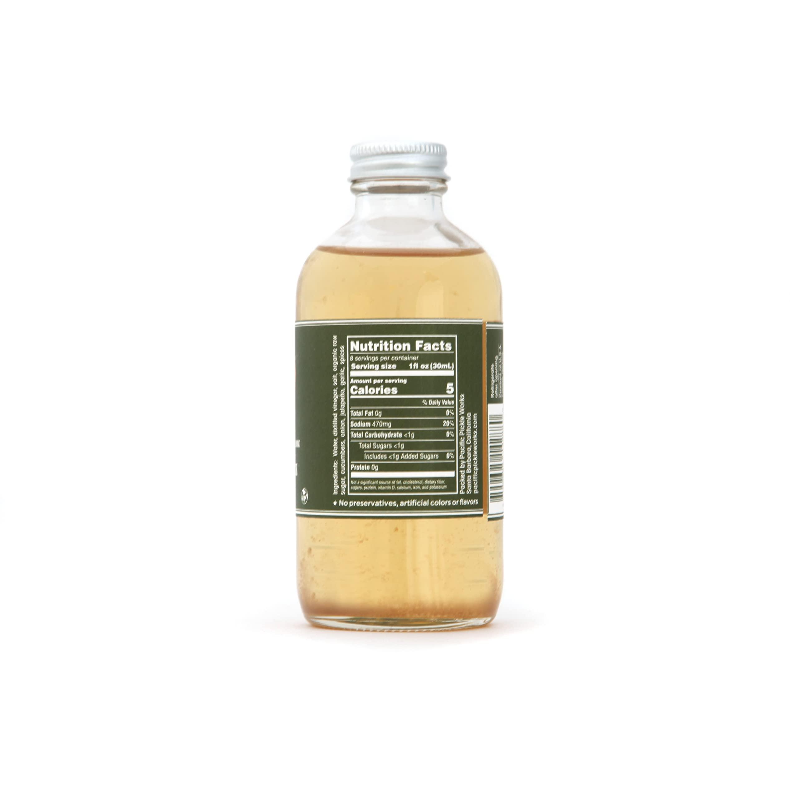 Pacific Pickle Works Pickle Brine (12-pack) - Spicy pickle juice 8oz