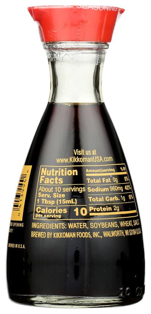 Kikkoman Kikkoman Soy Sauce in Dispenser, 5 Fl Oz (Pack of 2)