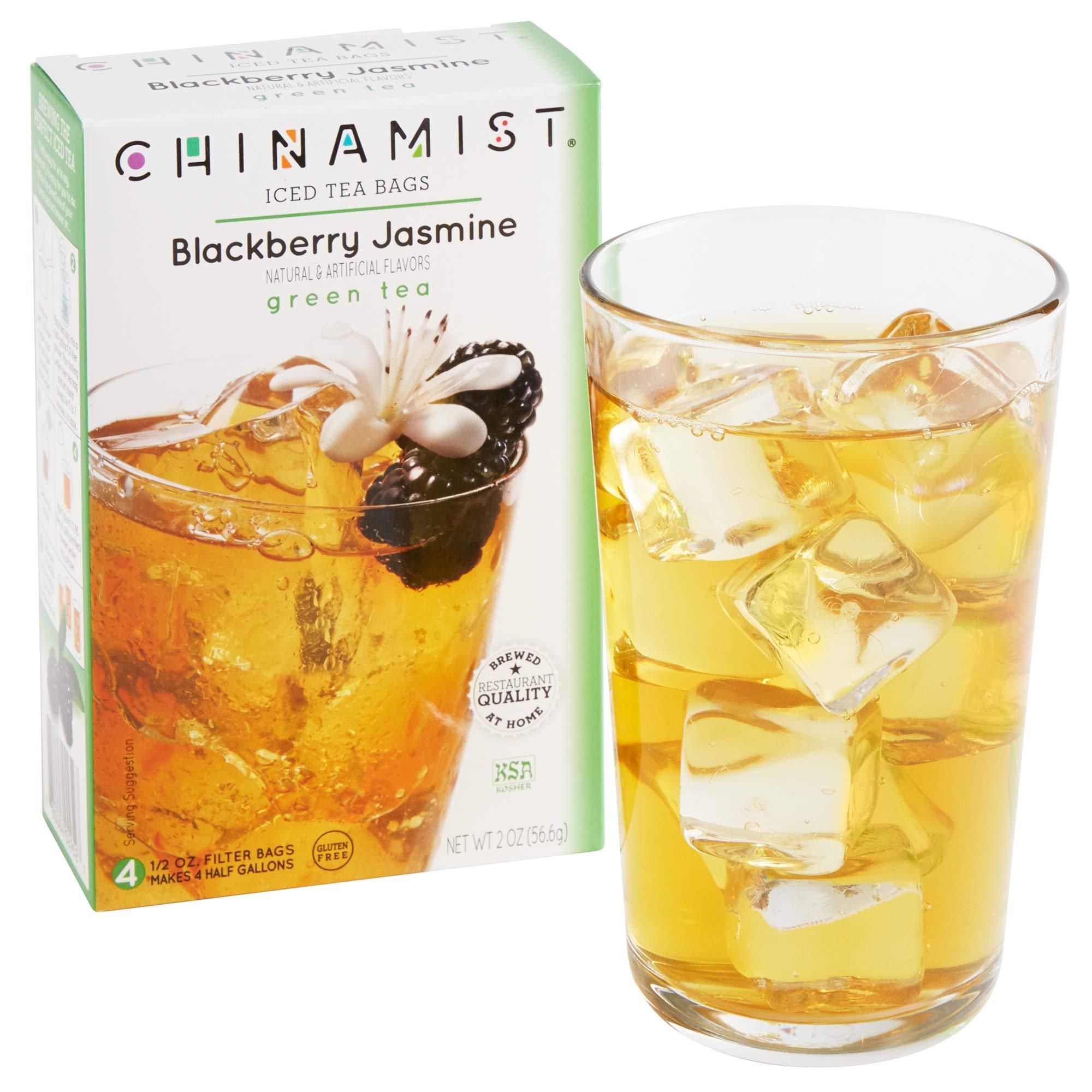 China Mist Iced Tea China Mist Iced Tea Blackberry Jasmine Green Tea Infusion Refreshing and Delicious Each Tea Bag Yields 1/2 Gallon 4 bags.