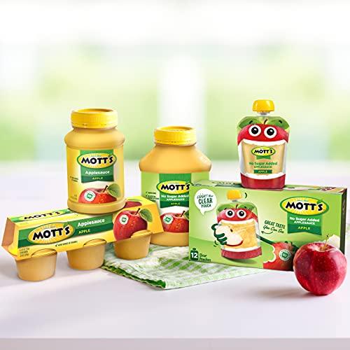 Mott's Mott's Applesauce, Clear Pouches, 3.2 oz (Pack Of 20)