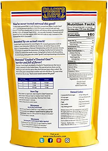 COACH'S OATS Coach's Oats 100% Whole Grain Oatmeal, 3 Pound