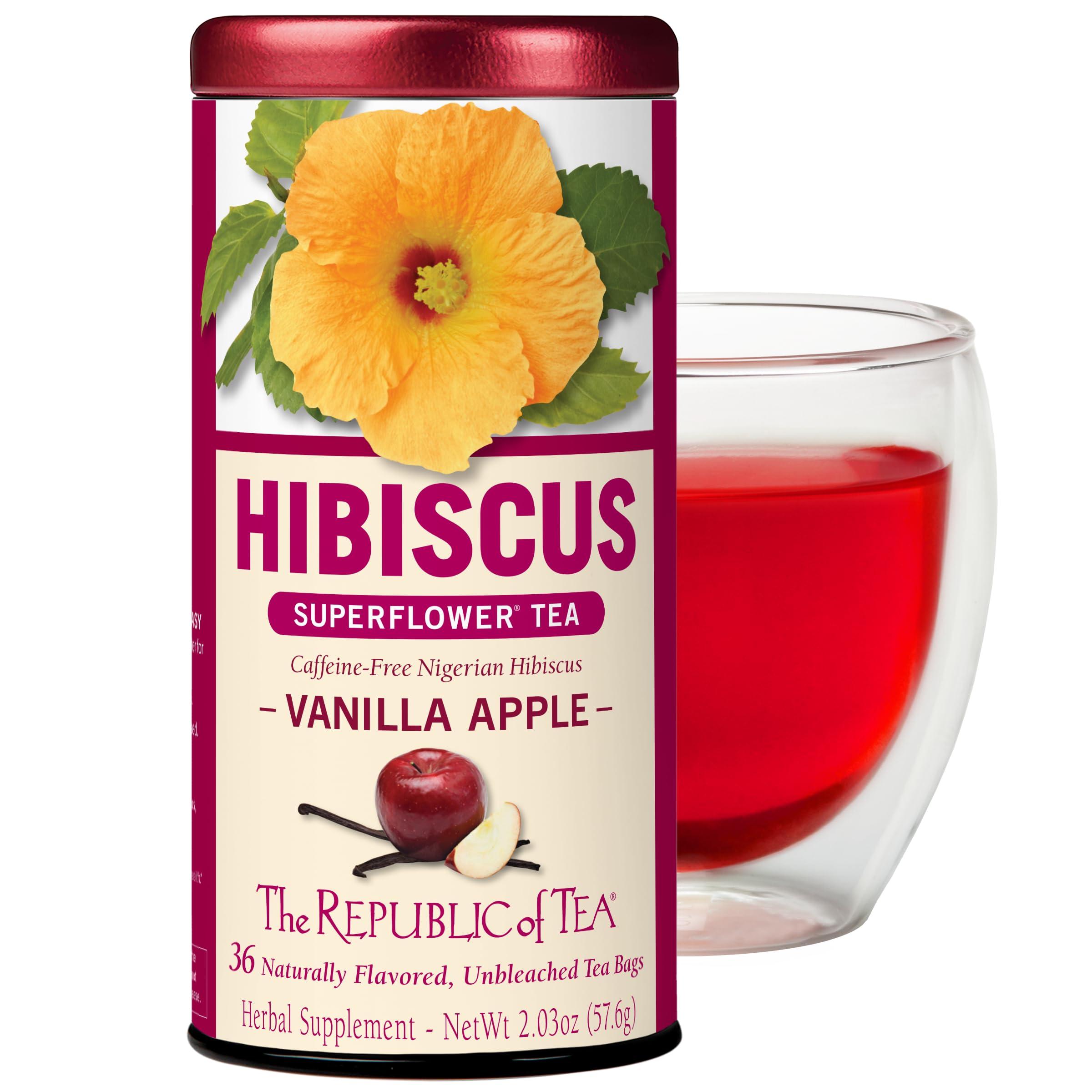 The Republic of Tea The Republic of Tea, Vanilla Apple Hibiscus, 36-Count