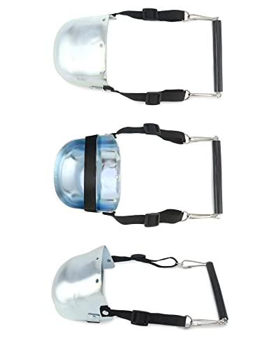 QWORK QWORK Steel Toe Guard, Metatarsal Guards, Foot Guard with Adjustable Straps, Universal Size for Men and Women, 1 Pair