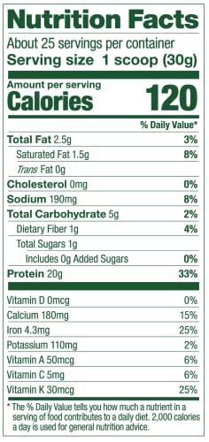 Vega Vega Organic All-in-One Vegan Protein Powder & Protein and Greens Protein Powder, Vanilla - 20g Plant Based Protein Plus Veggies