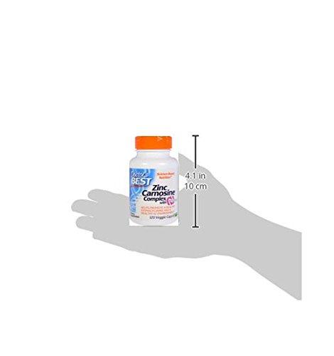 Doctor's Best Doctor'S Best Zinc Carnosine Complex With Pepzin Gi Veggie Caps, 120 Count