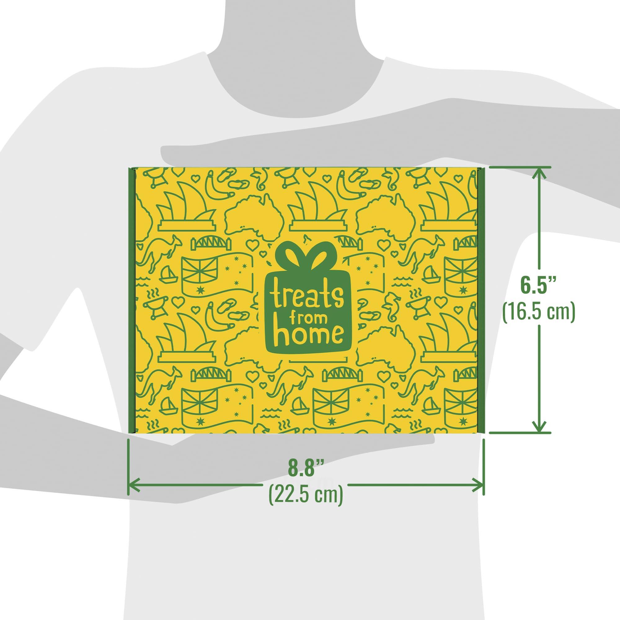 Happy Tucker Authentic Australian Snack Gift Box - Tim Tams, Cadbury, Cherry Ripe - Australian Food and Candy - Perfect Australian Gift