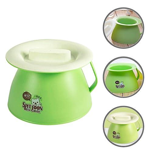 Healifty Healifty Kid Potty Kids Potty Spittoon with Cover Chamber Pot for Bedroom Home Chamber Pot Spittoon for The Elder Urine Bucket Bottle with lid Urine Pot Plastic Portable Child Night Urinal