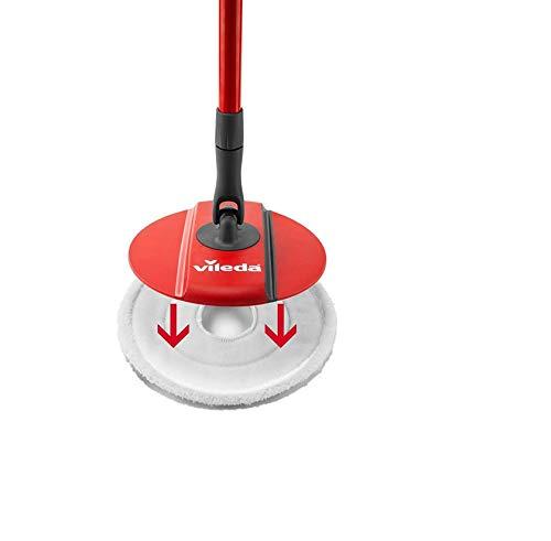 Vileda Vileda Spin and Clean Mop Refill, 1 Spin and Clean Mop Head Replacement, Authentic Vileda Mop Head