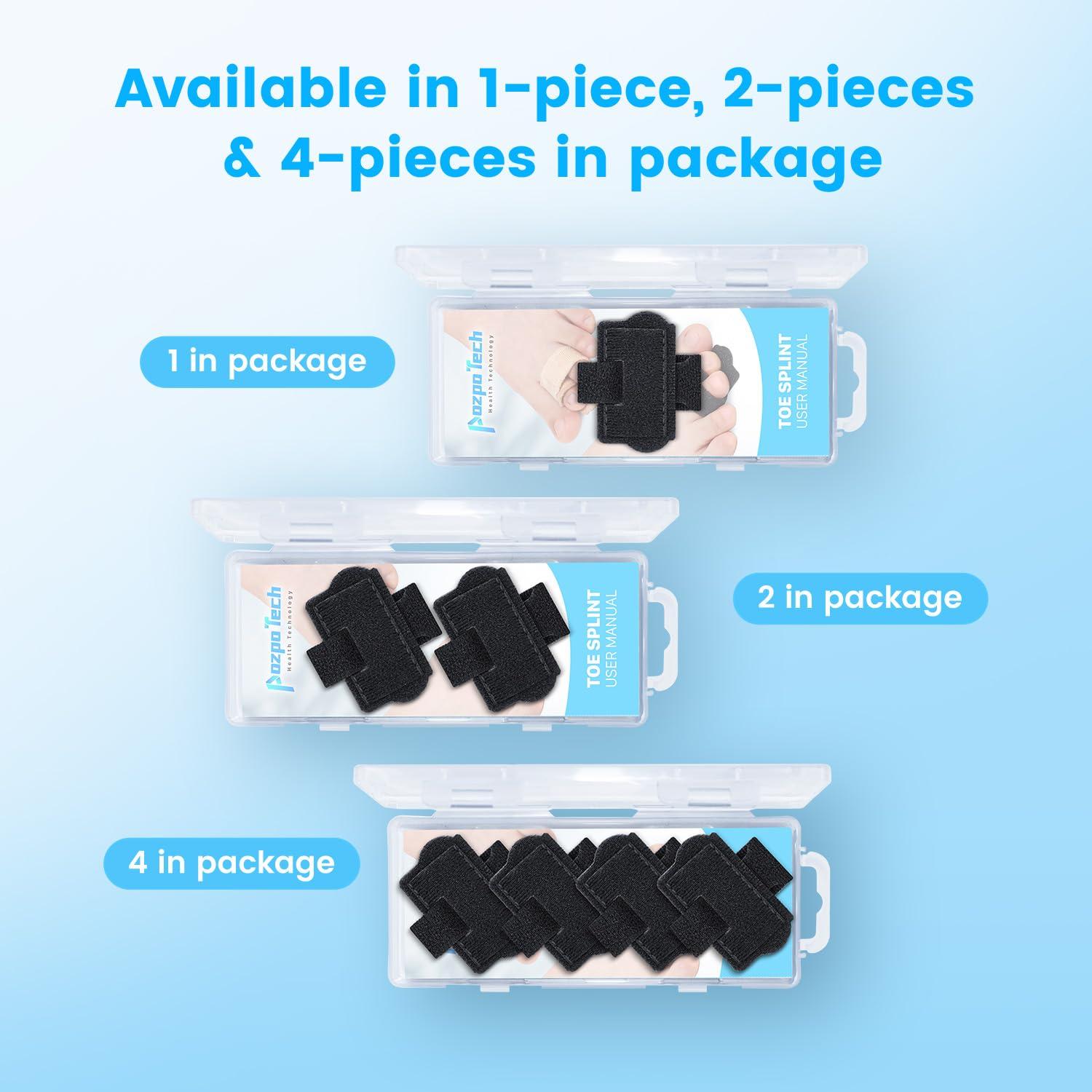 Pozpo Tech Hammer Toe Straightener Corrector Wrap for Women & Men, Hammer Toe Splint Support - 1 in package