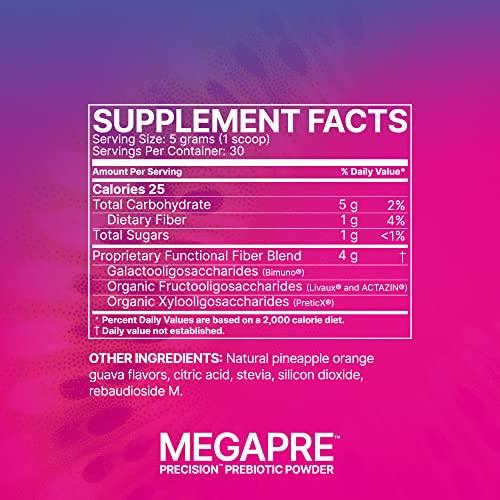 Microbiome Labs Microbiome Labs MegaSporeBiotic (60 Capsules) + MegaPre (5.5 oz Powder) Probiotic Prebiotic Bundle - Spore-Based Probiotic with Prebiotic Fiber Powder