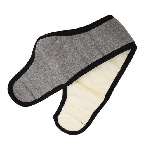 Agatige Soundproof Sleep Earmuff Headband, Sleeping Noise Cancelling Ear Wrap Ear Muffs Winter Women Sleep Mask for Men Women (Grey)