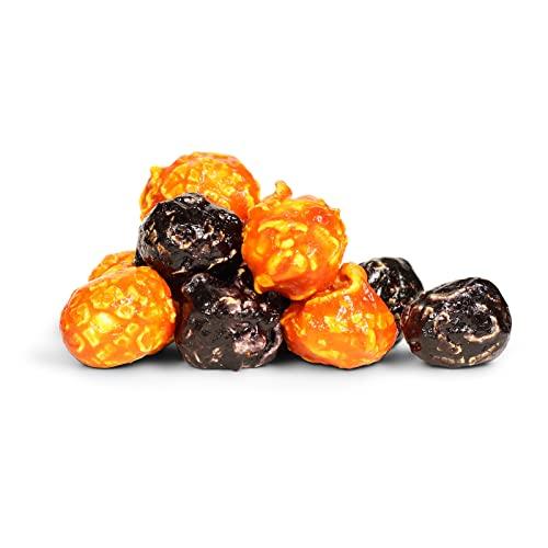 It's Delish Spooky Pop Halloween Black & Orange Popcorn by It's Delish, 1 lb Bulk Bag | Bulk Gourmet Air Popped Pop Corn Snack - Fruity Orange Themed Candy Confetti | Birthday Party, Events – Vegan, Kosher
