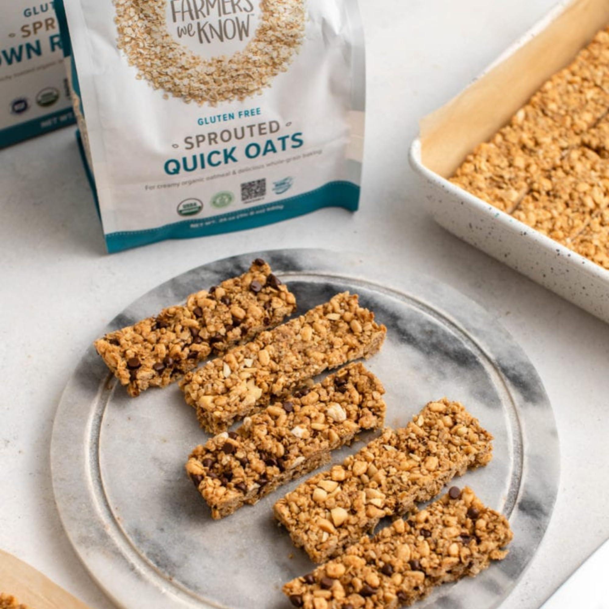 Independent Cuisine One Degree Organic Foods, Gluten Free, Sprouted Quick Oats, 24oz, 1 pack