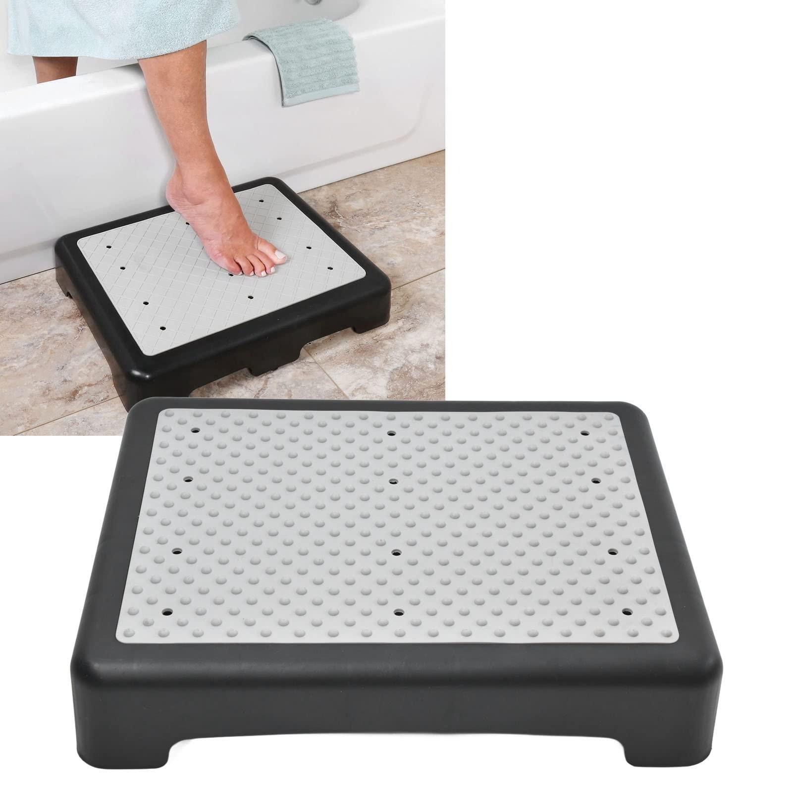 HUAOSN HUAOSN Riser Step Stool, Portable Plastic Mobility a step stool, Large Mobility Step, Non Slip Assistive Devices for Indoor, Outdoor, Seniors