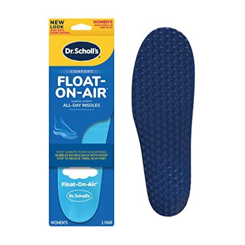 Dr. Scholl\'s Dr. Scholl\'s Women\'s Float-On-Air Comfort Insoles, 1 Pair & Love Your Sneakers Insoles, Women Size 6-10, 1 Pair Bundle