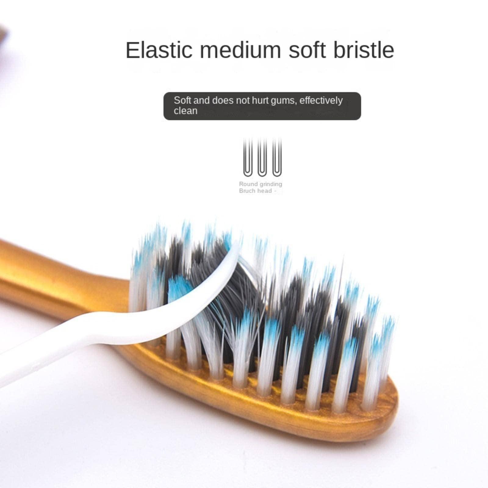 MBETA MBETA Toothbrush Soft Hair Adult Independent Packaging high Density Bamboo Charcoal Toothbrush Filament Soft Hair Children Family Pack Men and Women