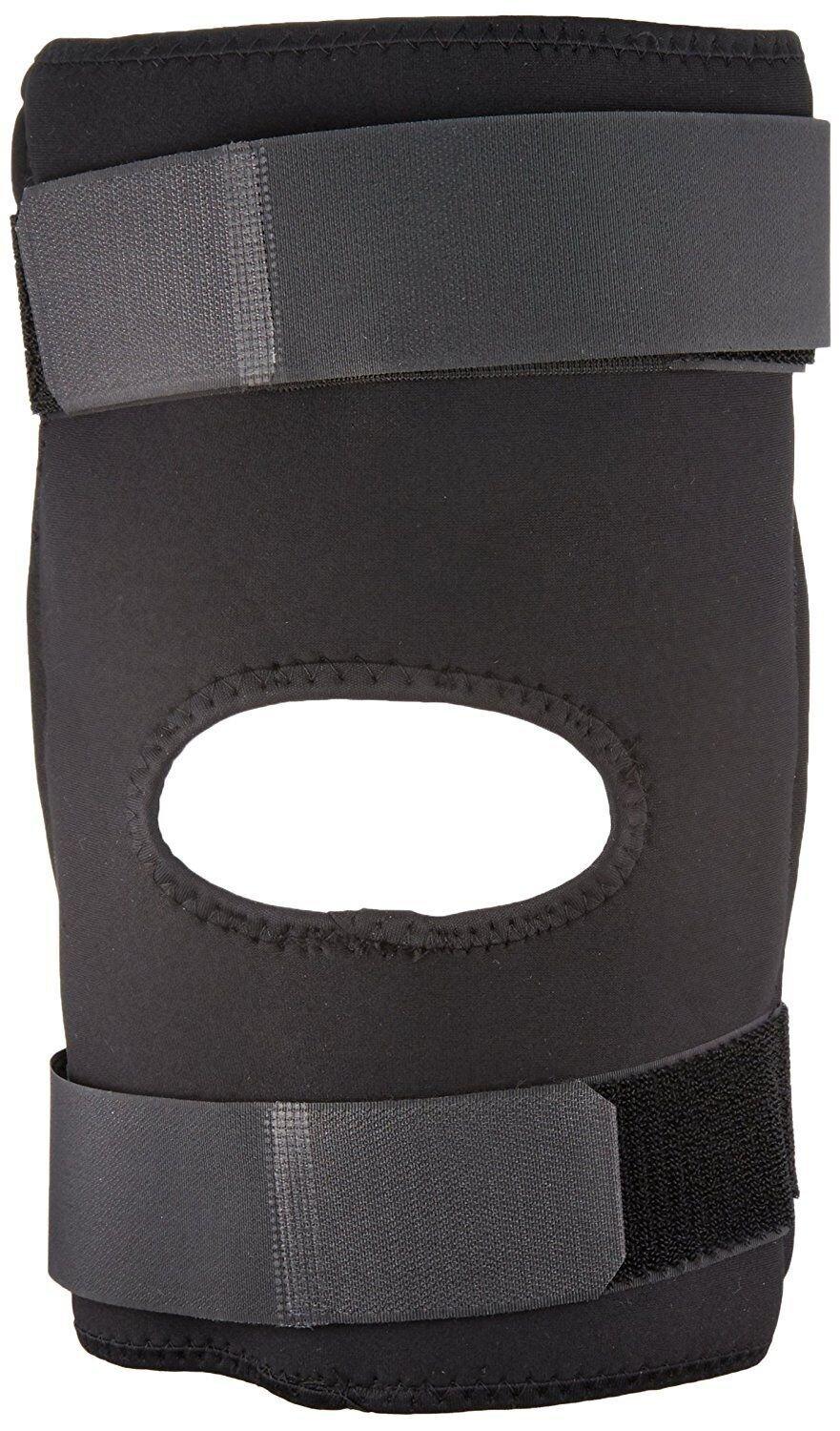 Rolyan Rolyan-68209 Fit Wraparound Hinged Knee Brace, Comfort Wrap Knee Support & Stabilizer for Right or Left Leg, Supports Knee Joints & Muscles for Sports Wear, Low Profile Hinges & Secure Straps, Medium