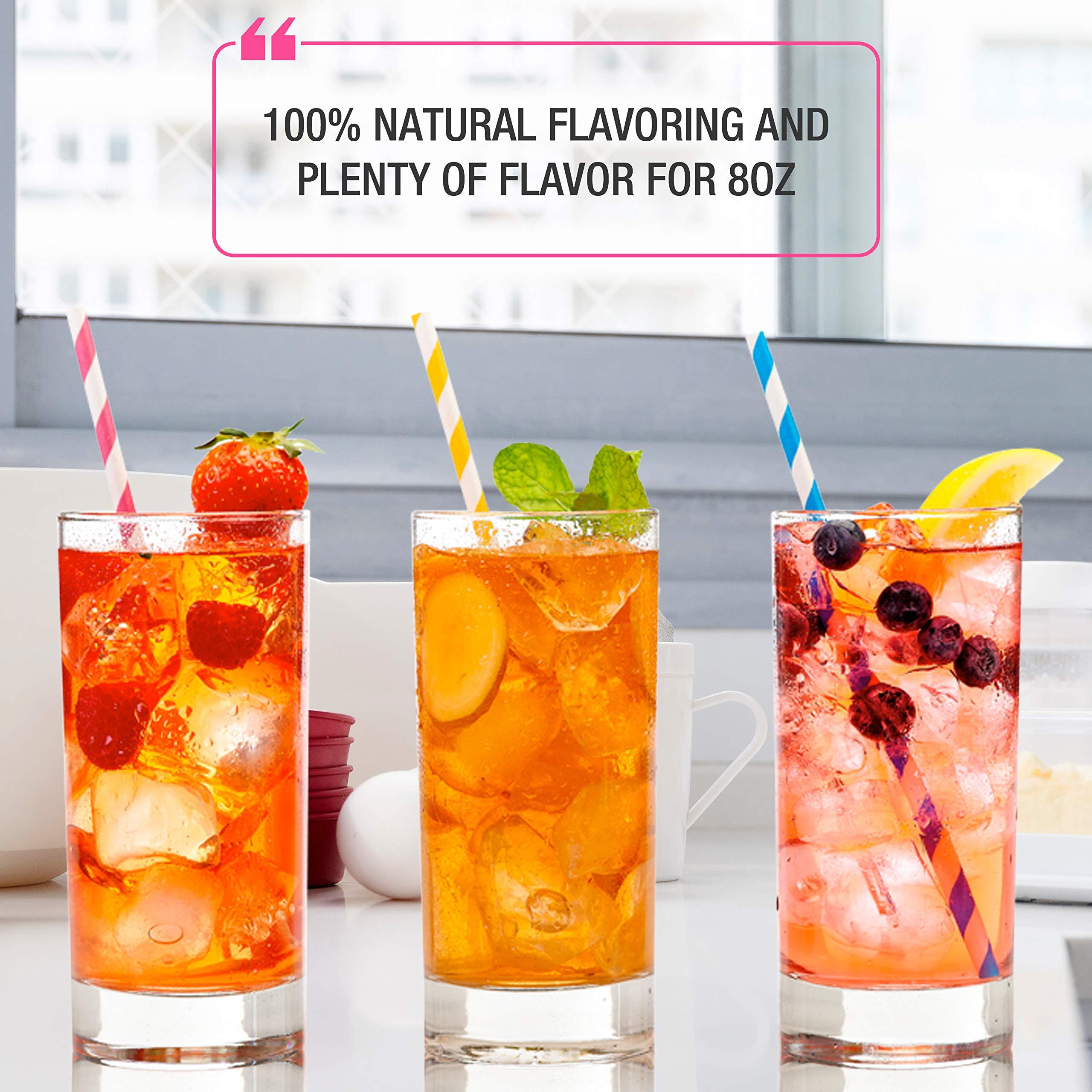 Brew La La Tea Brew La La Organic Green Tea - Natural Raspberry Flavor - 50 Double Chambered Bags - Low Caffeine Gourmet Tea - Certified Organic - Gluten Free