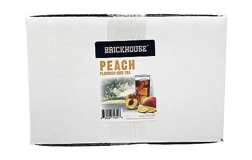 Brickhouse Brickhouse Peach Flavored Iced Tea, 24/3 oz packets, Loose Leaf with Filters