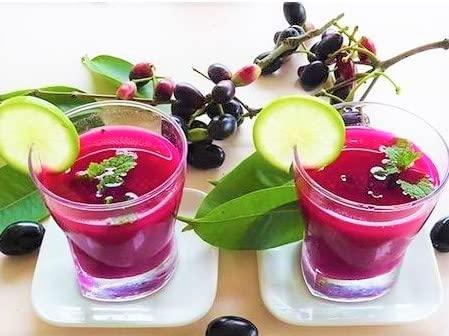 SATVIKZONE Java Plum Jamun Fruit Powder, 100% Natural, 6 oz, Vegan Friendly, No Added Sugar, No Artificial Flavors/Colors/Preservatives, NON-GMO, Eco-friendly Standup Resealable Pouch