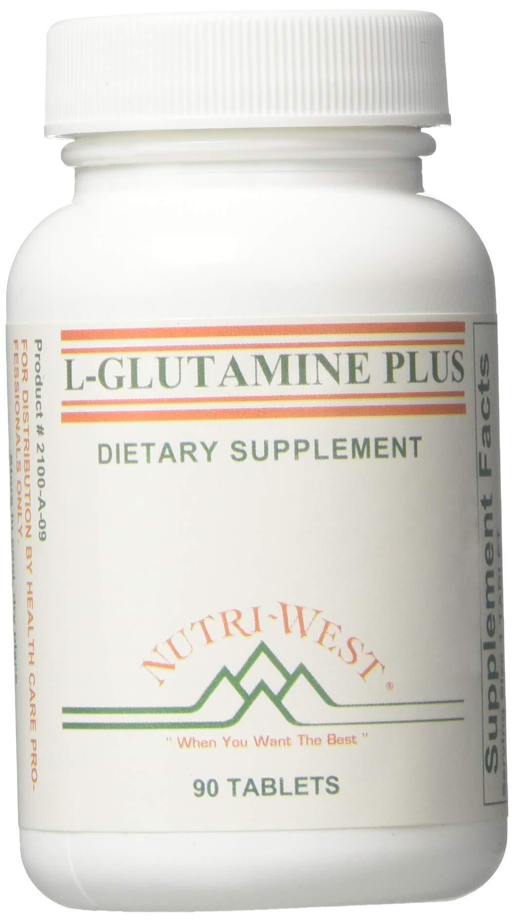 Nutri-West Nutri-West - L-GLUTAMINE Plus -90 Tabs