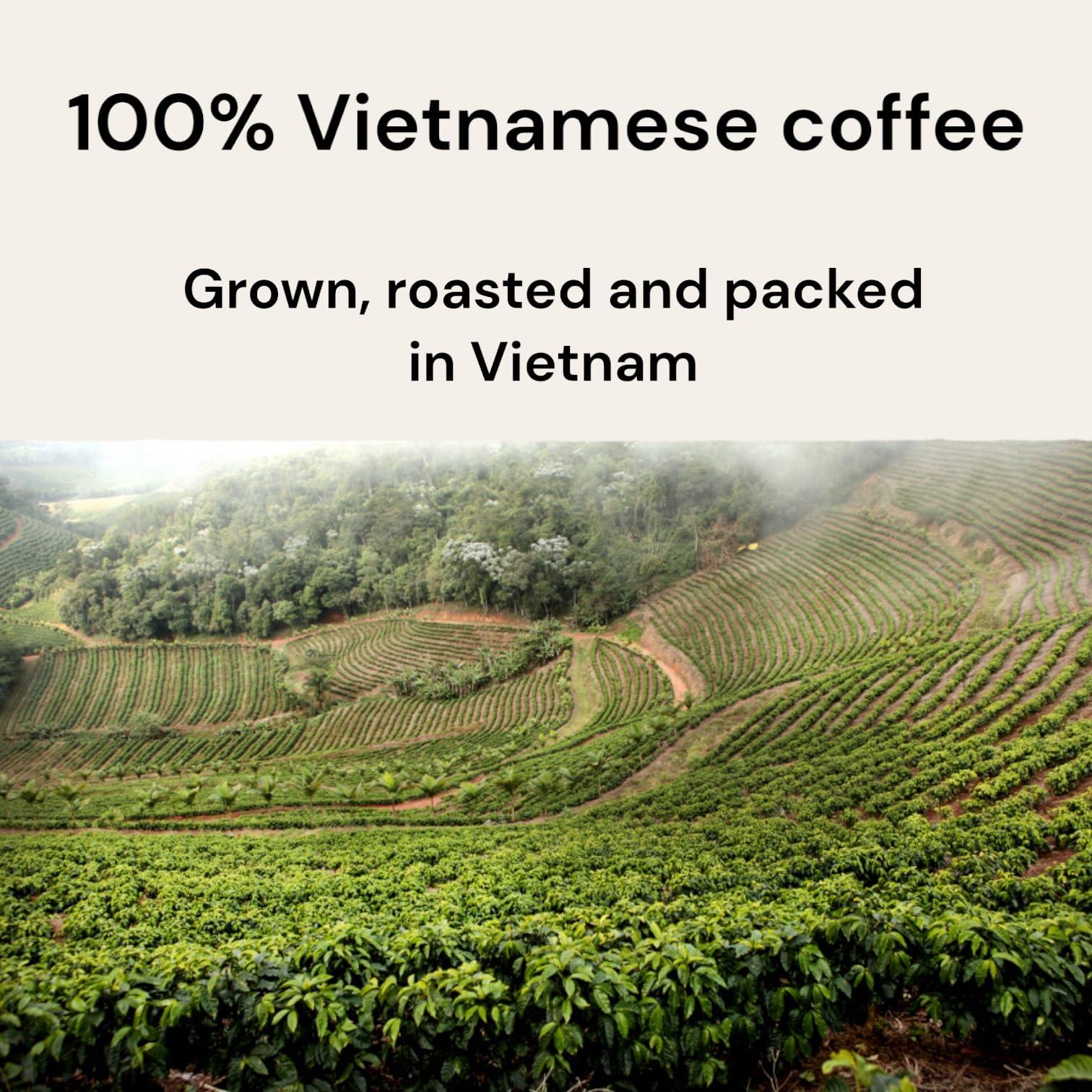 METRANG COFFEE CHON WEASEL Roasted Coffee Beans METRANG 17.6 OZ 100% Arabica, Vietnamese Coffee, Medium Roasted Whole Bean Coffee, Analogue of Kopi Luwak Coffee, Made in Vietnam