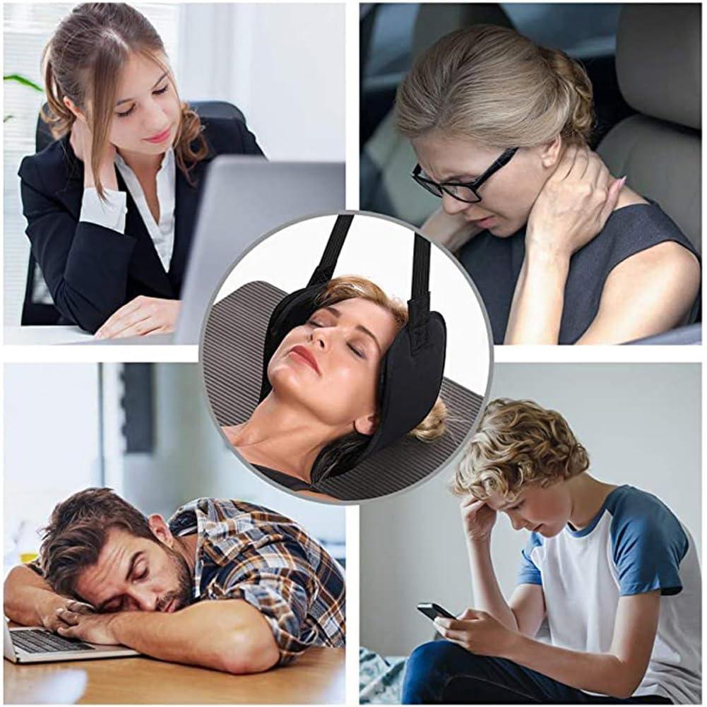 DURASIKO DURASIKO Neck Traction Device for Neck Pain Relief,Neck Stretcher Strap for Spine Chiropractic Decompression,Portable Storage Bag,Neck Chiropractor for Physical Therapy,Neck Strap for Neck Recovery