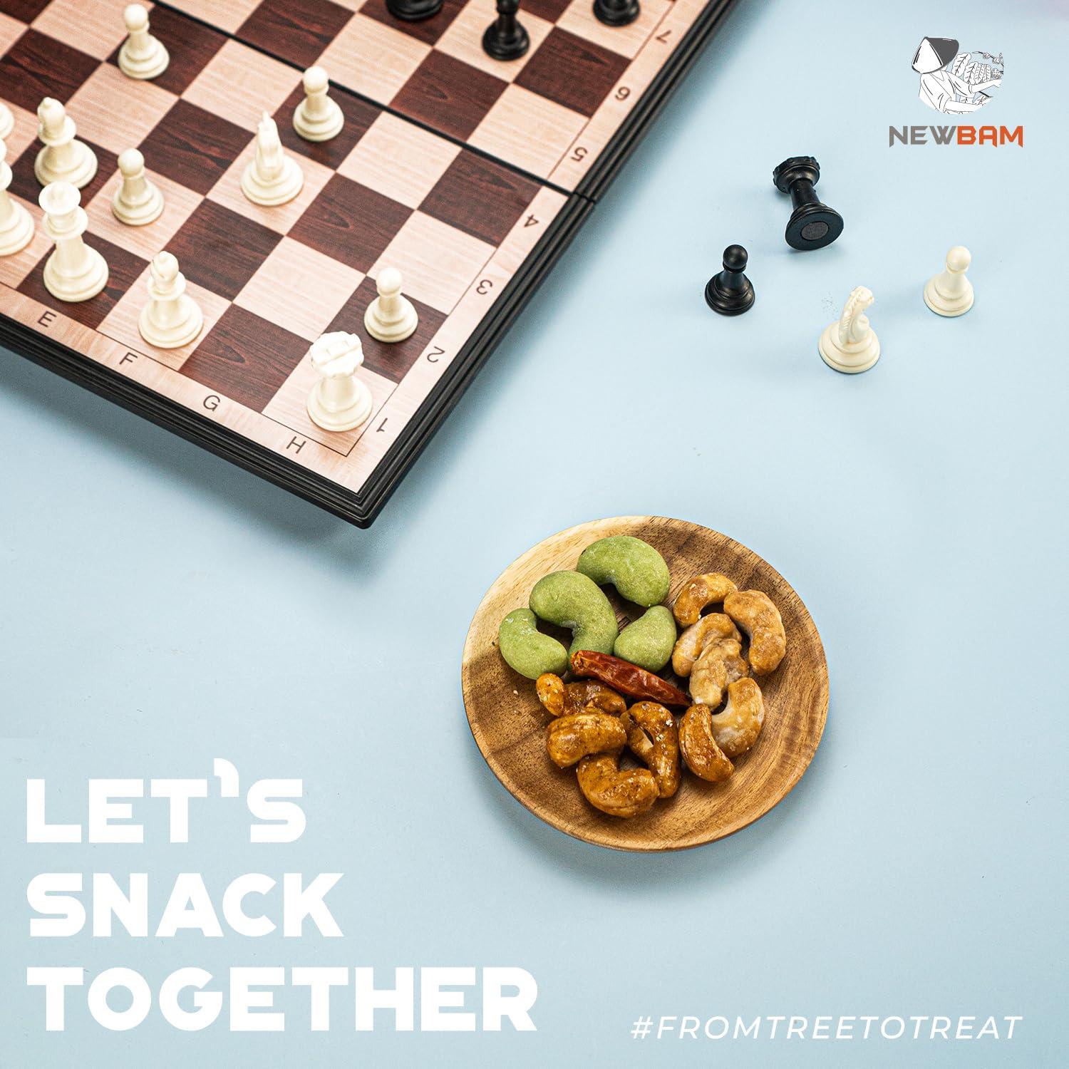 NEWBAM NEWBAM Mix Cashews Variety Packs (Wasabi, Tom Yum, Sea Salt Caramel) - 12 Cashew Snack Packs Roasted Nuts (1.5oz Each) Keto, Vegan, Gluten-Free - Healthy Snacks for Trail Mix, Office, or Party