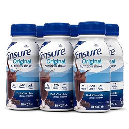 Ensure Ensure Original Nutrition Shake, Dark Chocolate, 8 Ounces, 6 Count