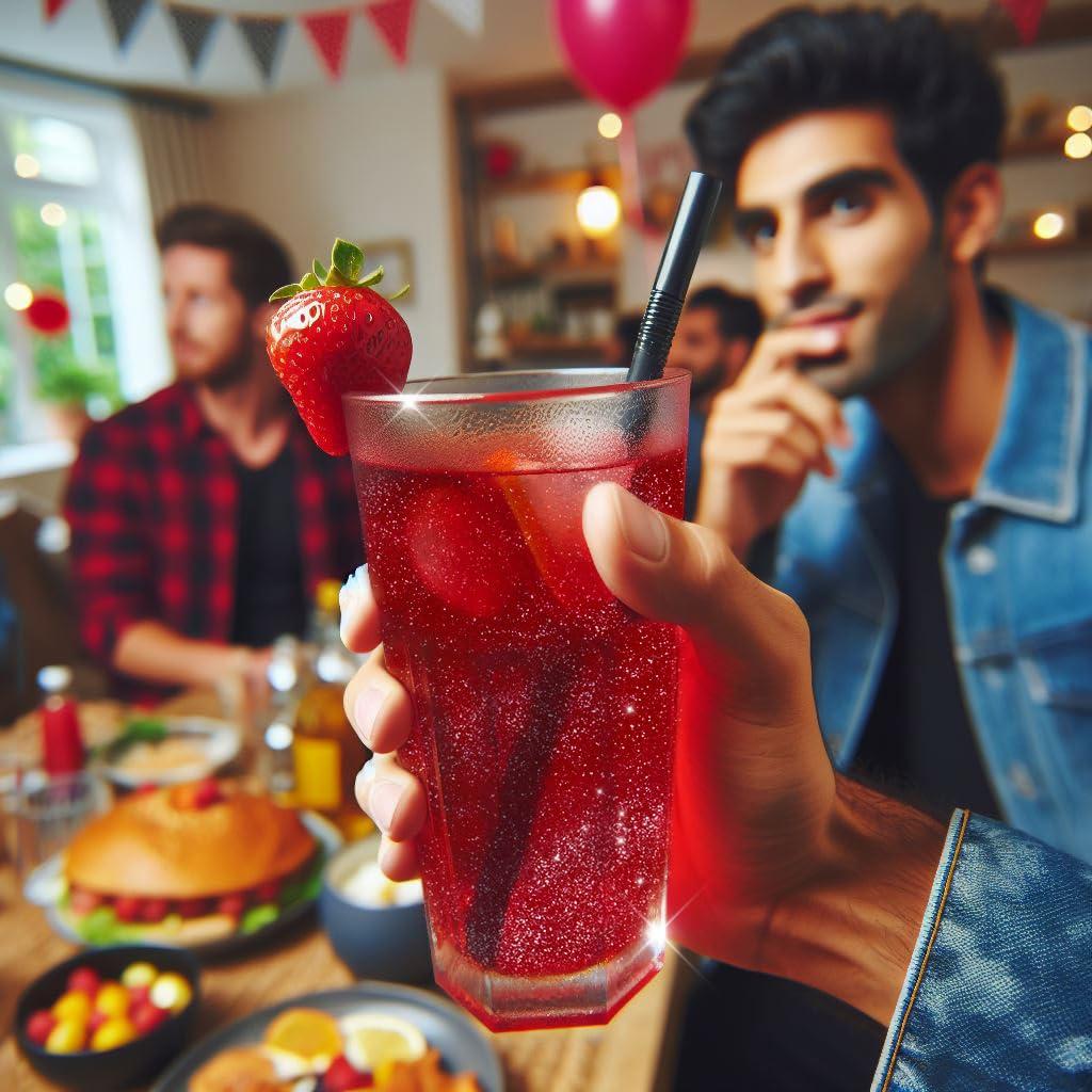 Bakell Bakell - Burgundy Red Tinker Dust (4g, 1x Mini Spray Pump) Edible Glitter for Food, Desserts, and Beverages!