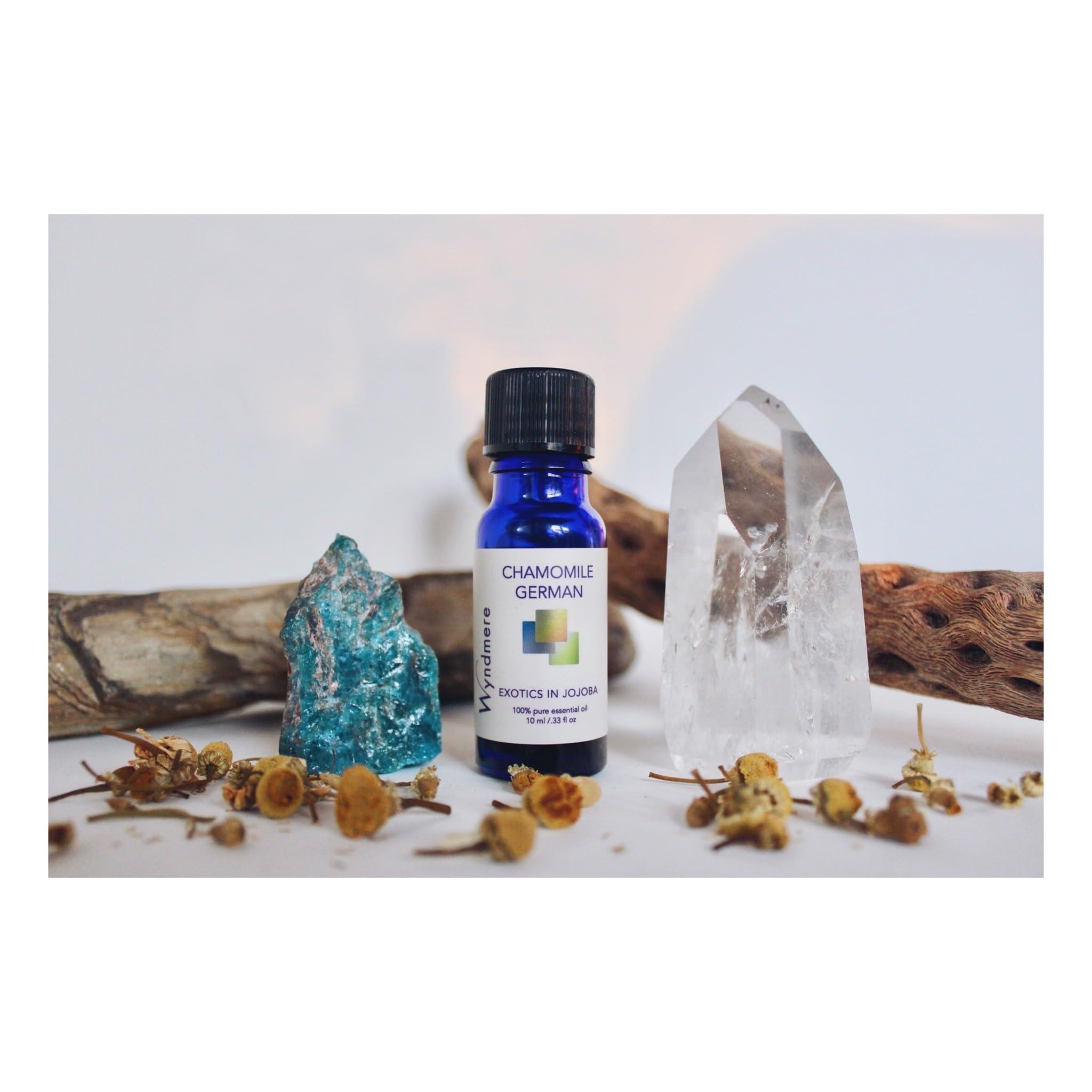 Wyndmere Chamomile German Essential Oil - 100% Pure Therapeutic Quality - 10ml - Made in USA