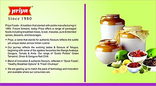 Priya Priya Pickle Combo Pack - Mango (Extra Hot) & Mix Vegetable (Extra Hot)(2X300 gm)