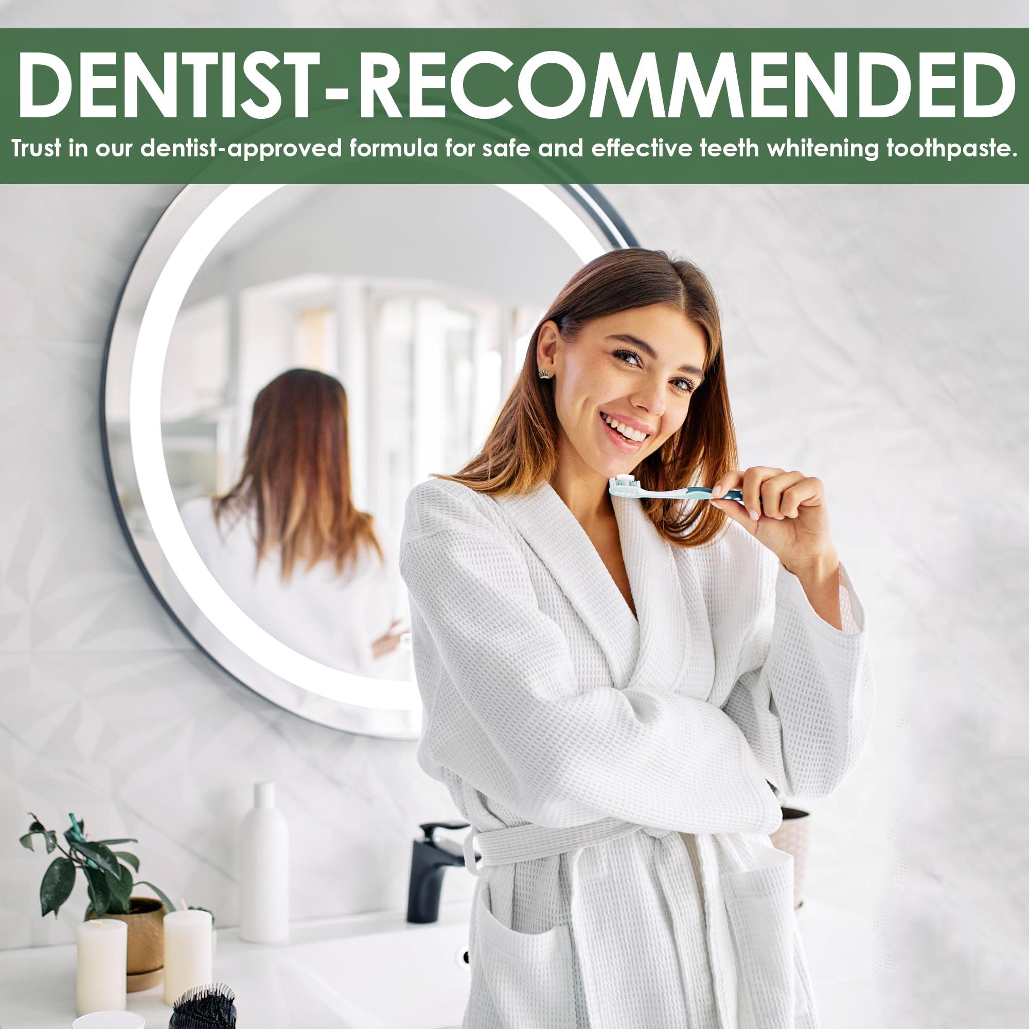 Oral Sure Oral Sure Toothpaste Tablets - Mint Flavor, Anti-Plaque, Anti-Cavity, Prevents Tooth Decay, Anti-Gingivitis, Oral Cleaner, Travel-Friendly, Fluoride-Free