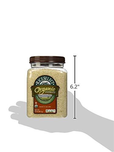 RiceSelect Rice Select, Jasmati Rice, Organic, 32 oz(Pack of 4)