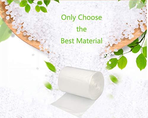 Gereen Gereen 8-12 Gallon Clear Trash bag Garbage Bag Trash Can Liner (8-12 Gallon (100 Bags))