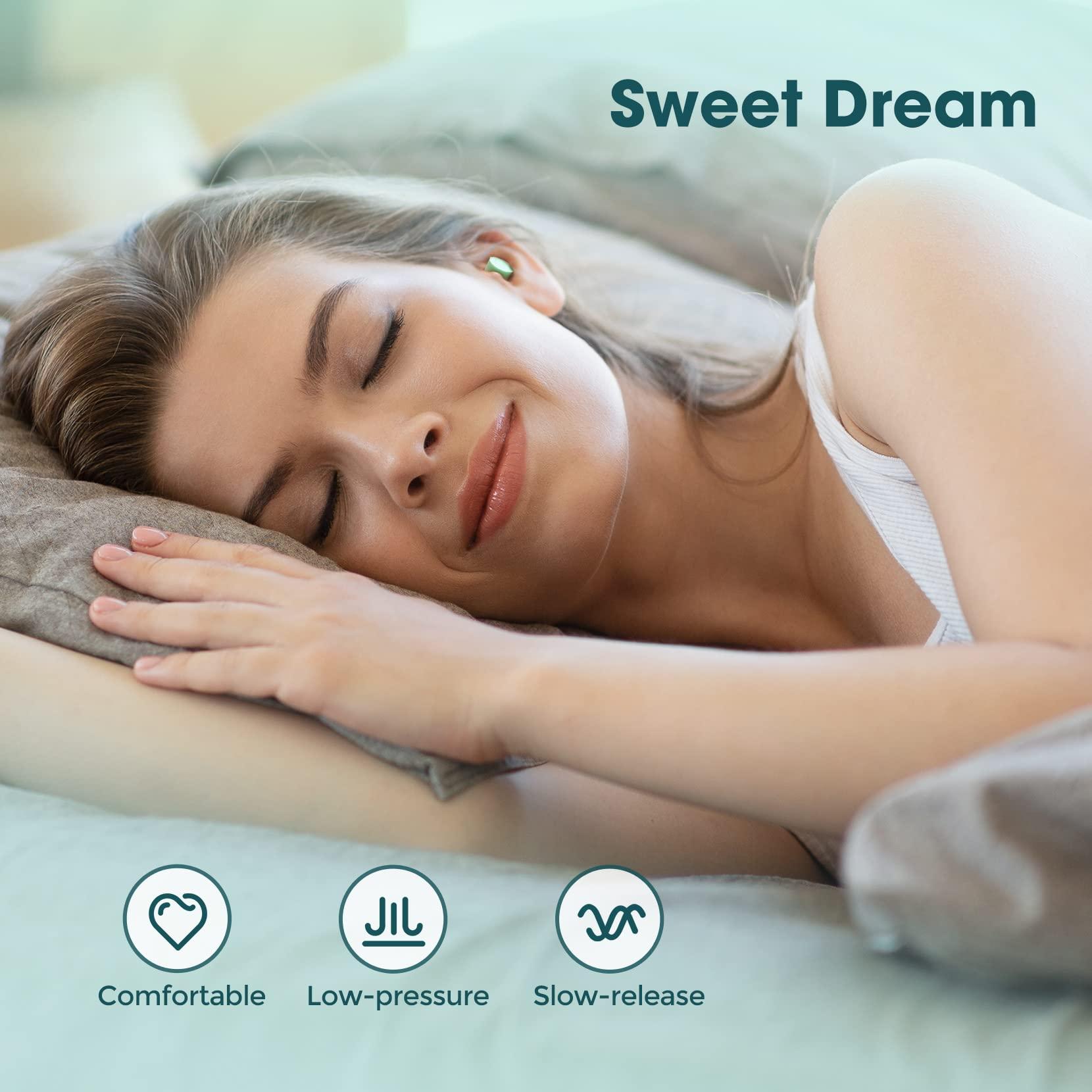 Onhear Ultra Soft Ear Plug for Sleeping, 120 PCs High Noise Cancelling Earplug with Aluminum Case, Industrial-Grade Hearing Protection Earplug for Snoring/Working/Studying/Side Sleeper, Slow Rebound