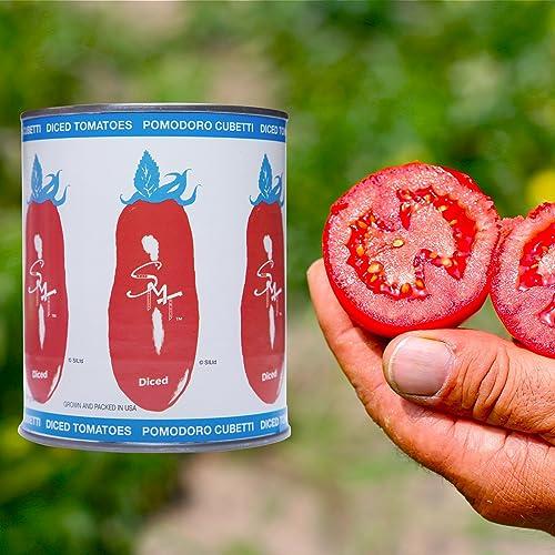 SMT SAN MERICAN TOMATO SMT San Merican Diced Tomatoes, 28 oz (Pack of 6)