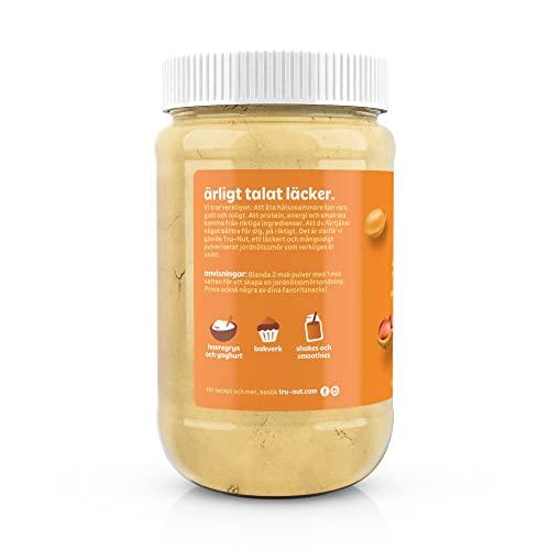Tru-Nut Tru-Nut Peanut Butter Powder - Made with Natural Ingredients - Vegan, Low Carb, Gluten Free, Non GMO - Low Calorie Peanut Butter Protein Powder - Peanut Butter Flavor, 16oz